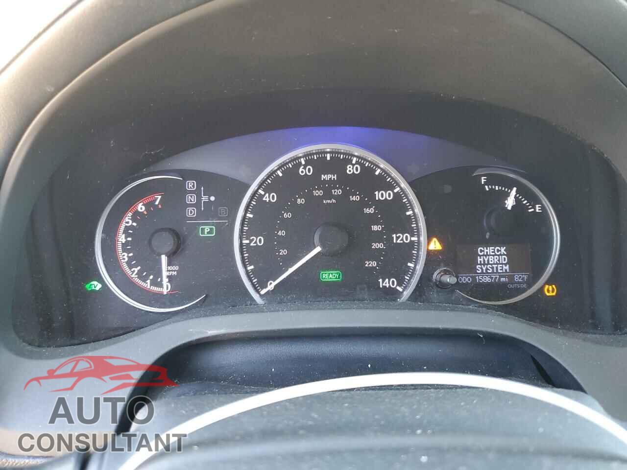 LEXUS CT 200 2012 - JTHKD5BH2C2094516