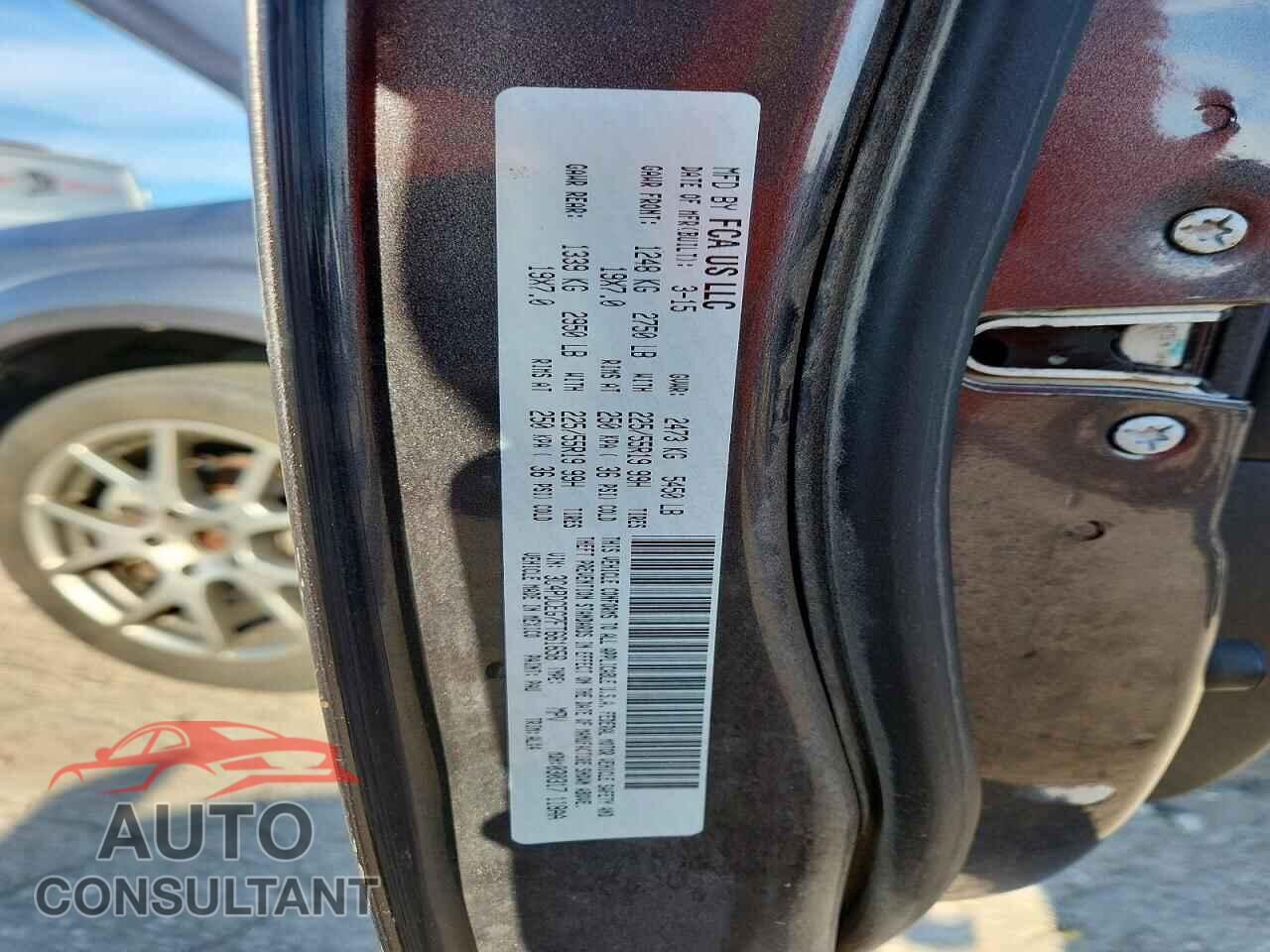 DODGE JOURNEY 2015 - 3C4PDCEG7FT661658