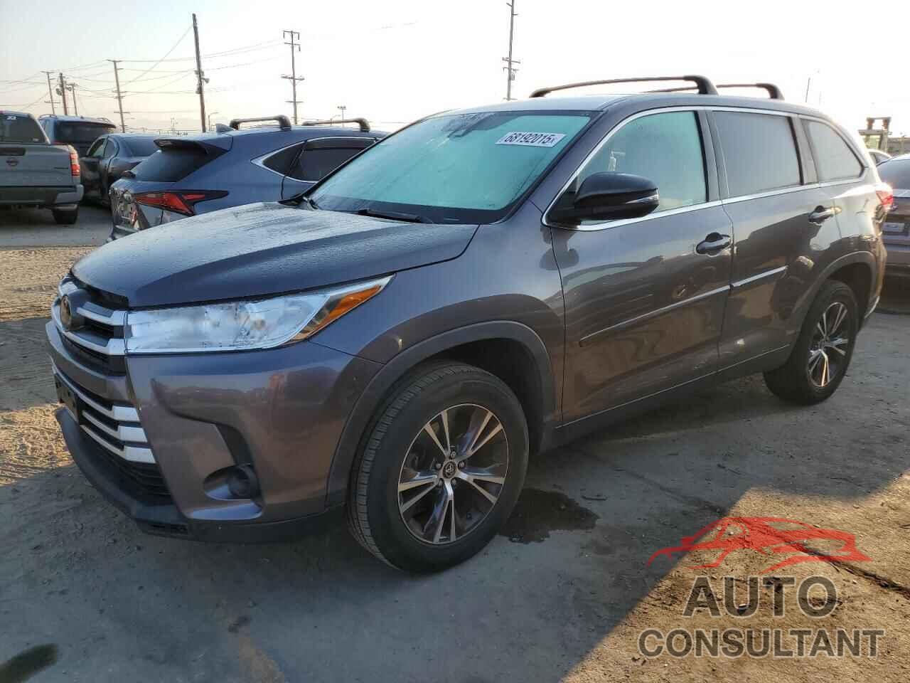TOYOTA HIGHLANDER 2019 - 5TDZZRFH6KS316341
