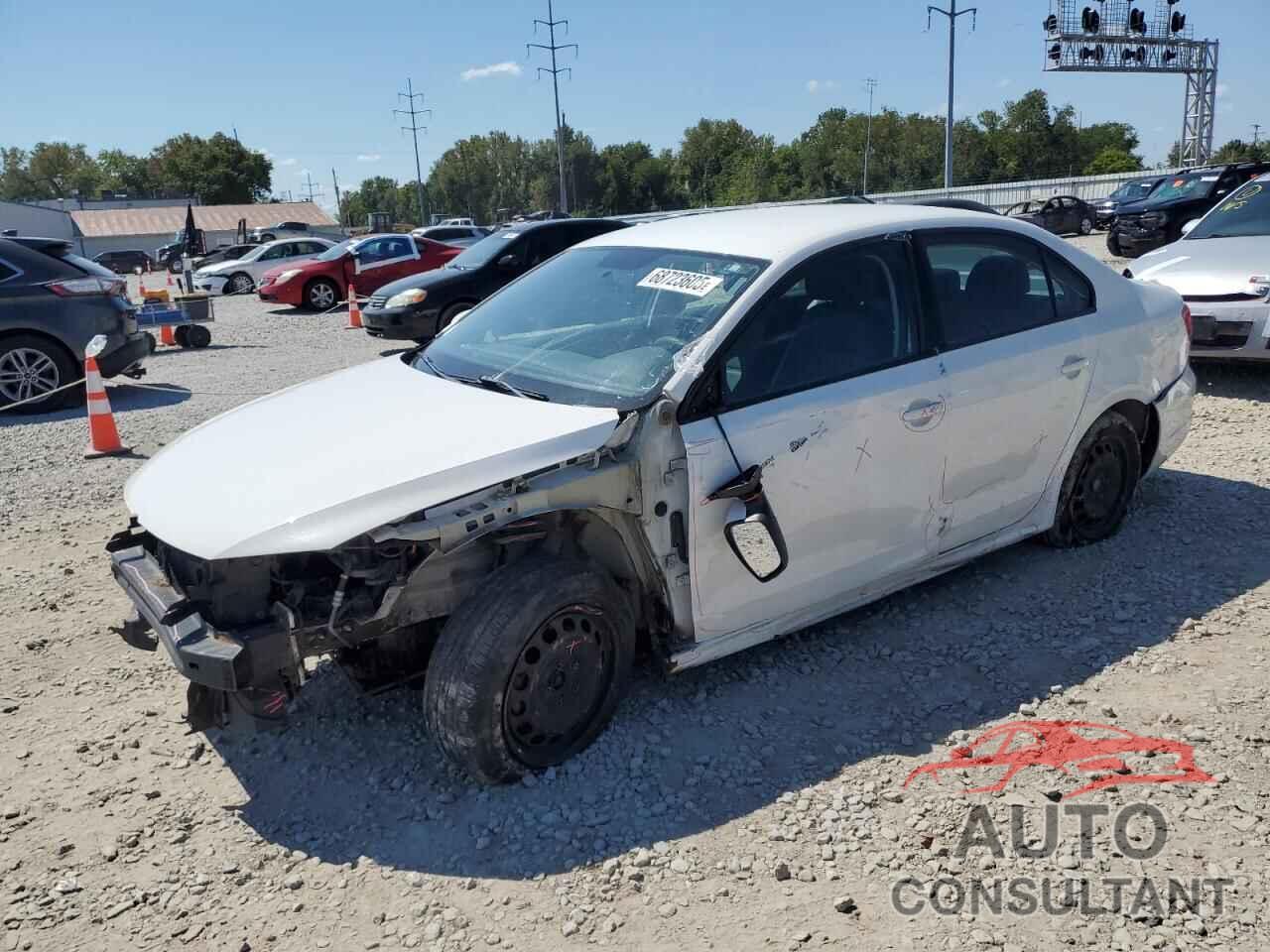 VOLKSWAGEN JETTA 2012 - 3VWDX7AJ6CM350485