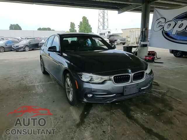 BMW 3 SERIES 2018 - WBA8B9C52JEE83407