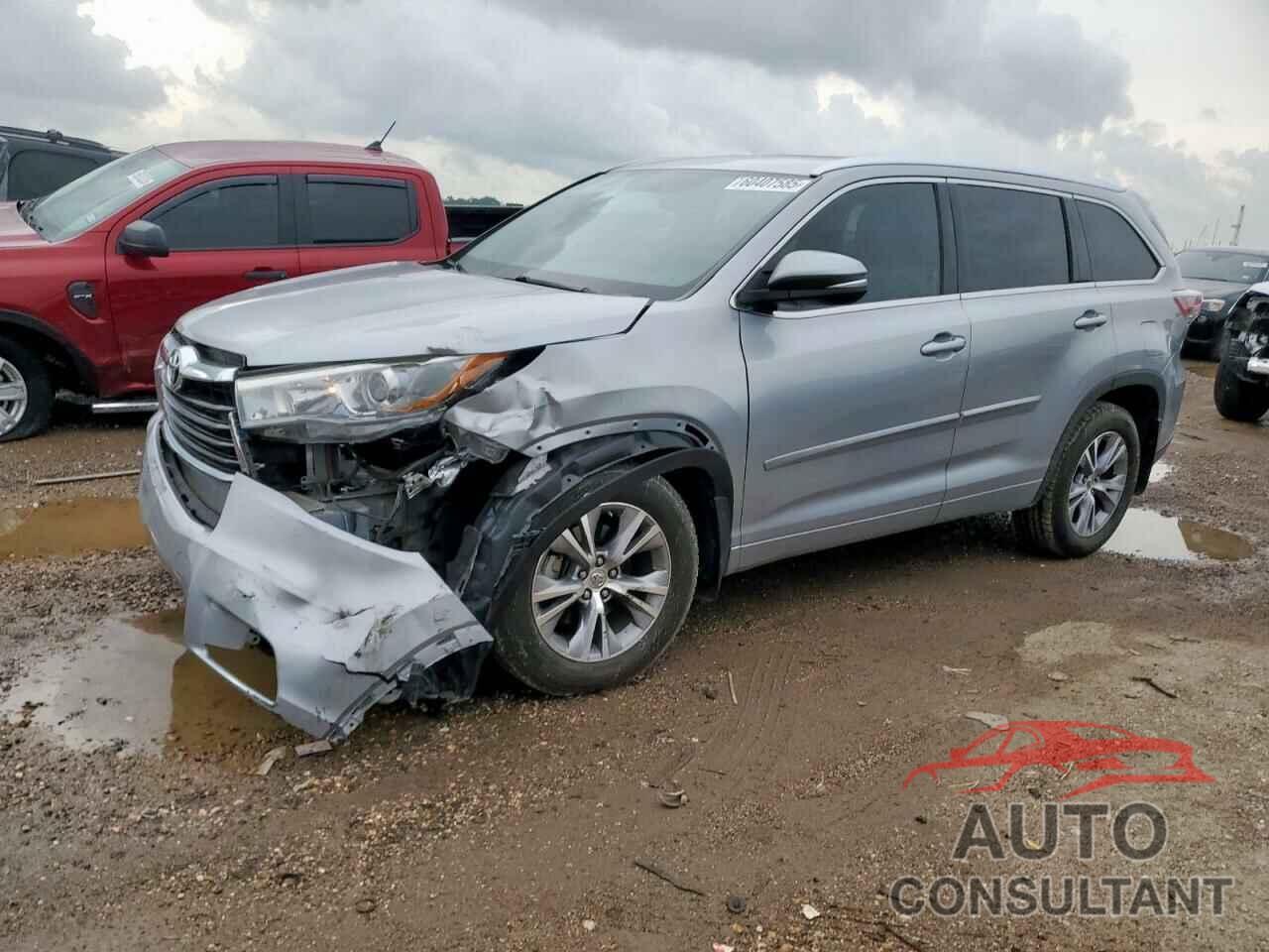 TOYOTA HIGHLANDER 2015 - 5TDKKRFH3FS065645