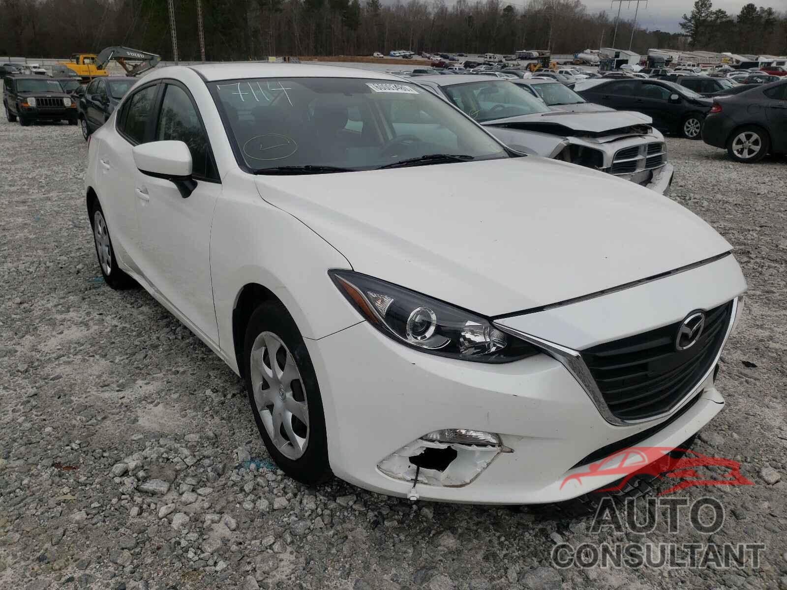 MAZDA 3 2016 - 3MZBM1T70GM287114