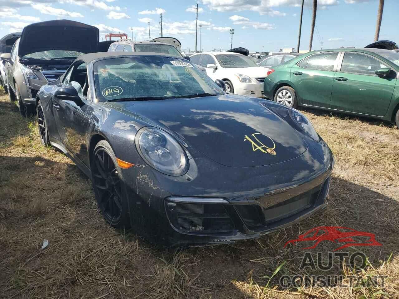 PORSCHE 911 2018 - WP0CB2A97JS147065