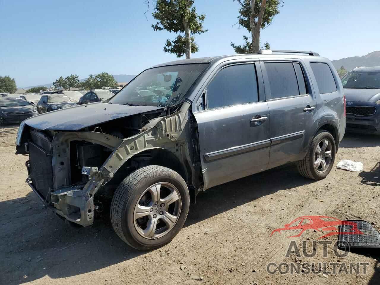 HONDA PILOT 2012 - 5FNYF3H55CB027610