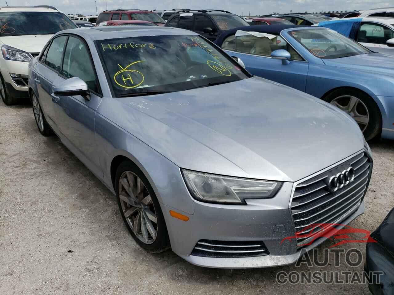 AUDI A4 2017 - WAUGMAF47HA152962