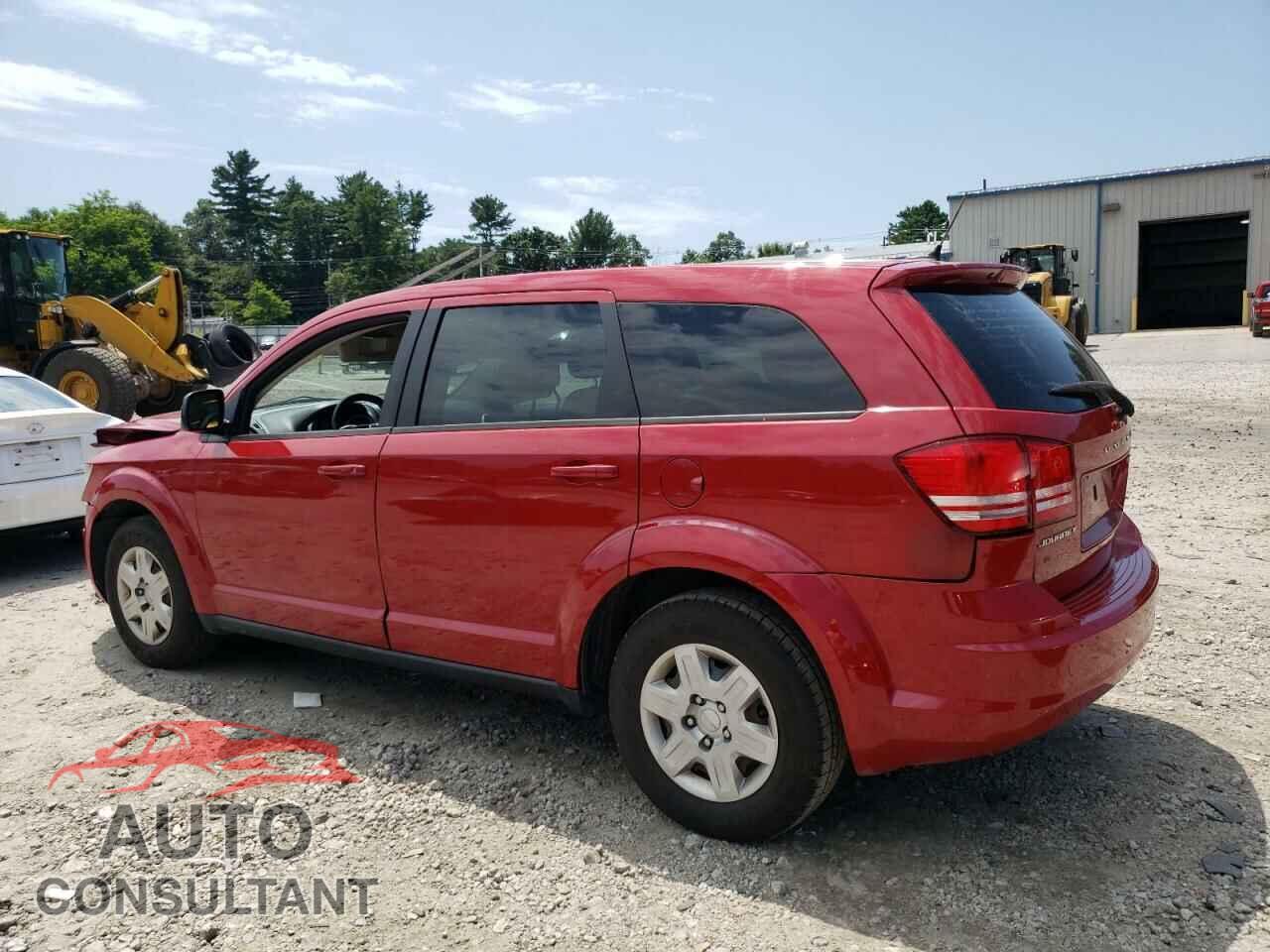 DODGE JOURNEY 2012 - 3C4PDCAB7CT265297