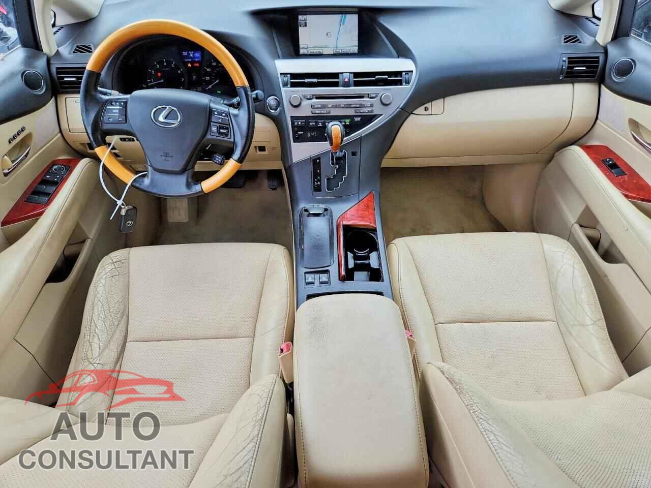 LEXUS RX350 2012 - 2T2BK1BA2CC142046