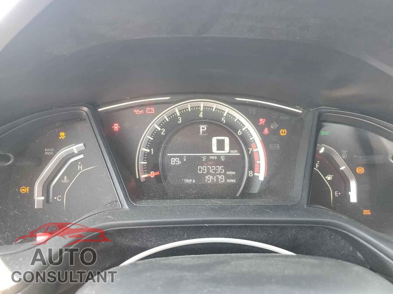 HONDA CIVIC 2017 - 19XFC2F57HE069318