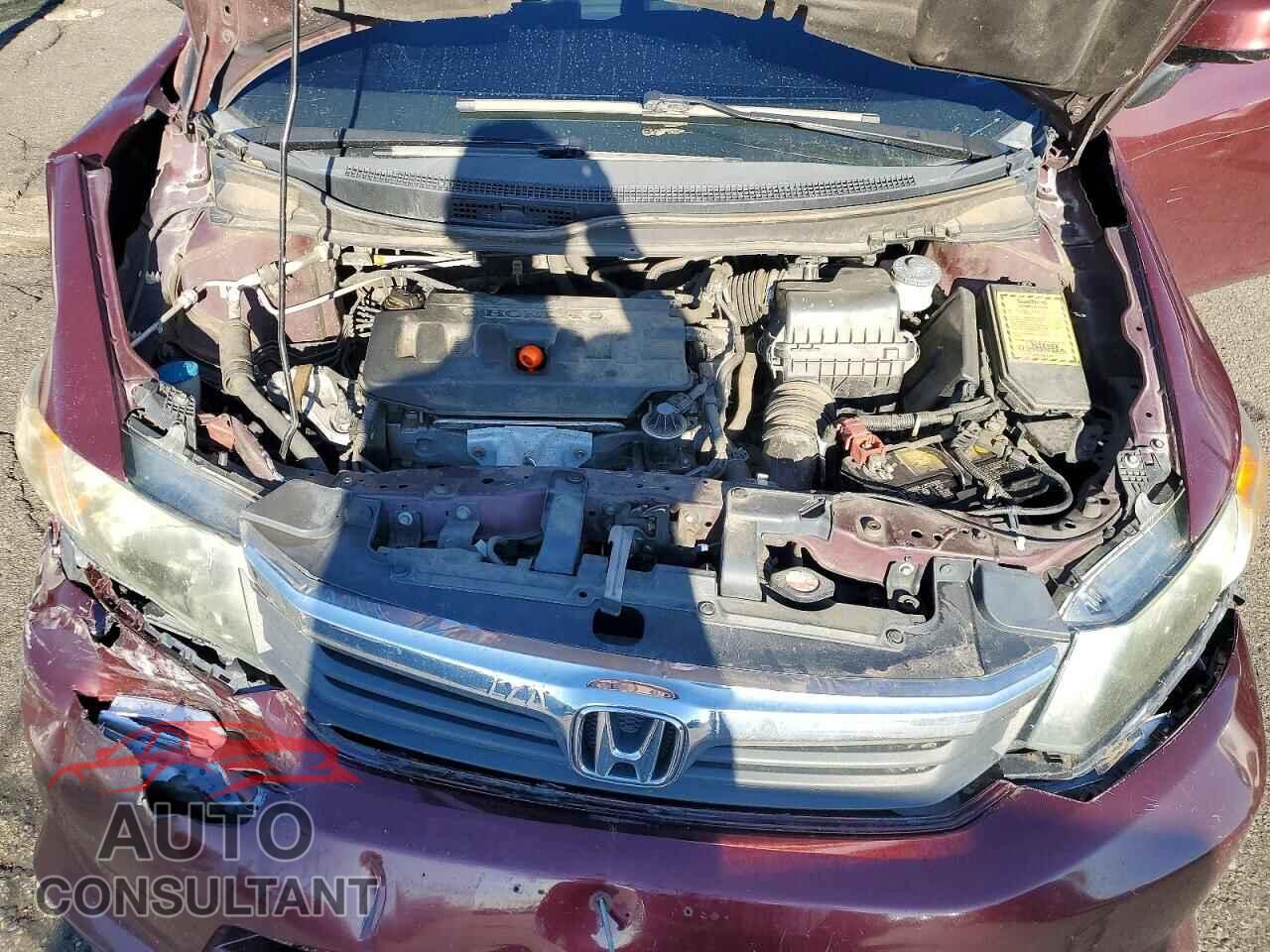 HONDA CIVIC 2012 - 2HGFB2F56CH594811