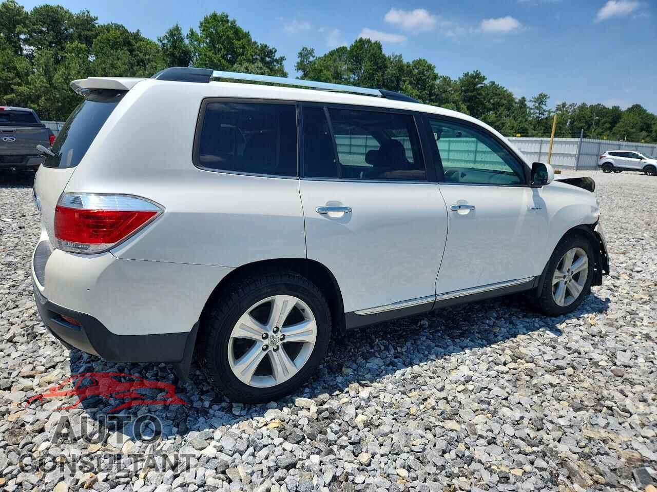 TOYOTA HIGHLANDER 2012 - 5TDDK3EH0CS169934