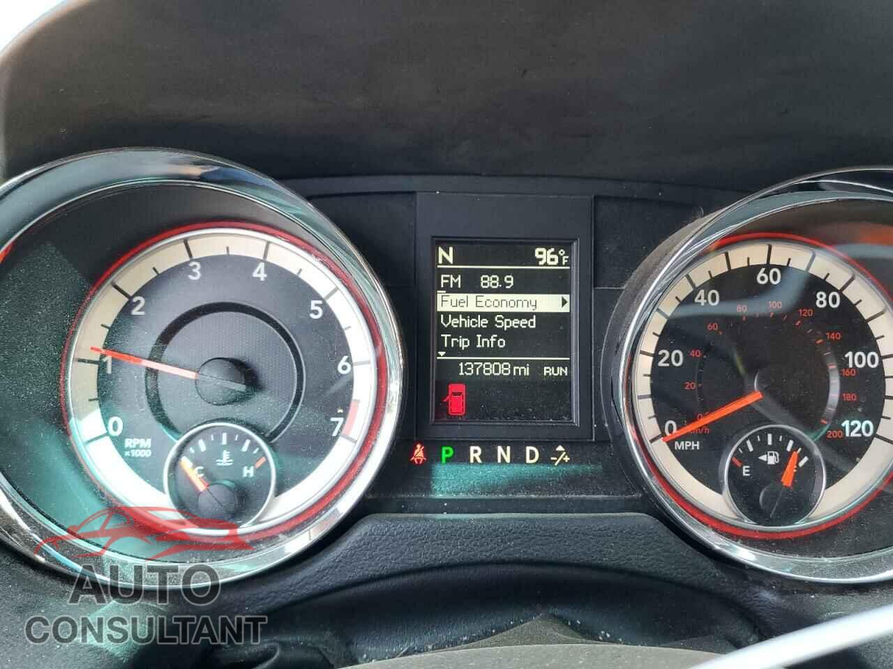 DODGE CARAVAN 2016 - 2C4RDGEG5GR330274
