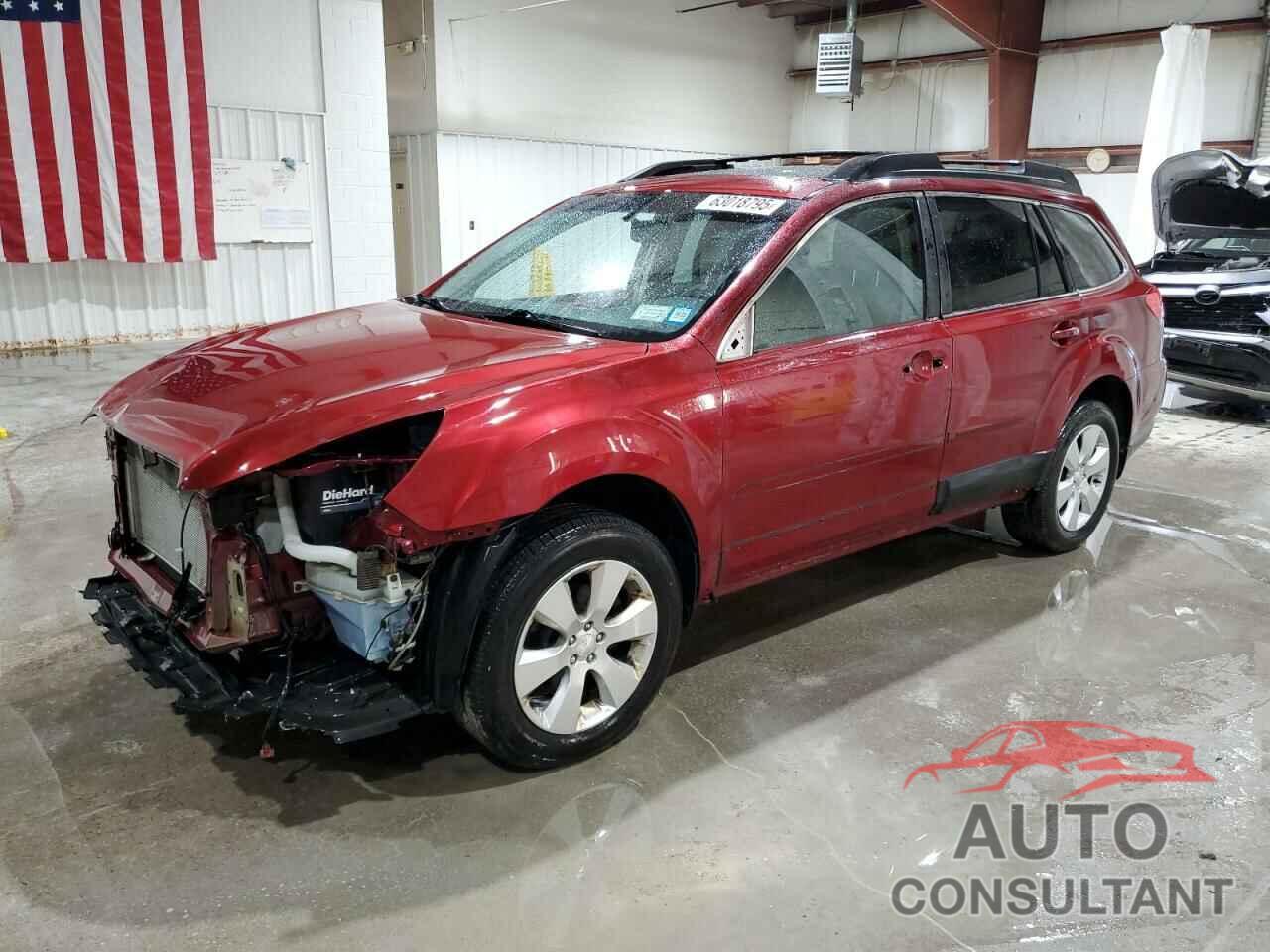 SUBARU OUTBACK 2011 - 4S4BRBKC4B3412825