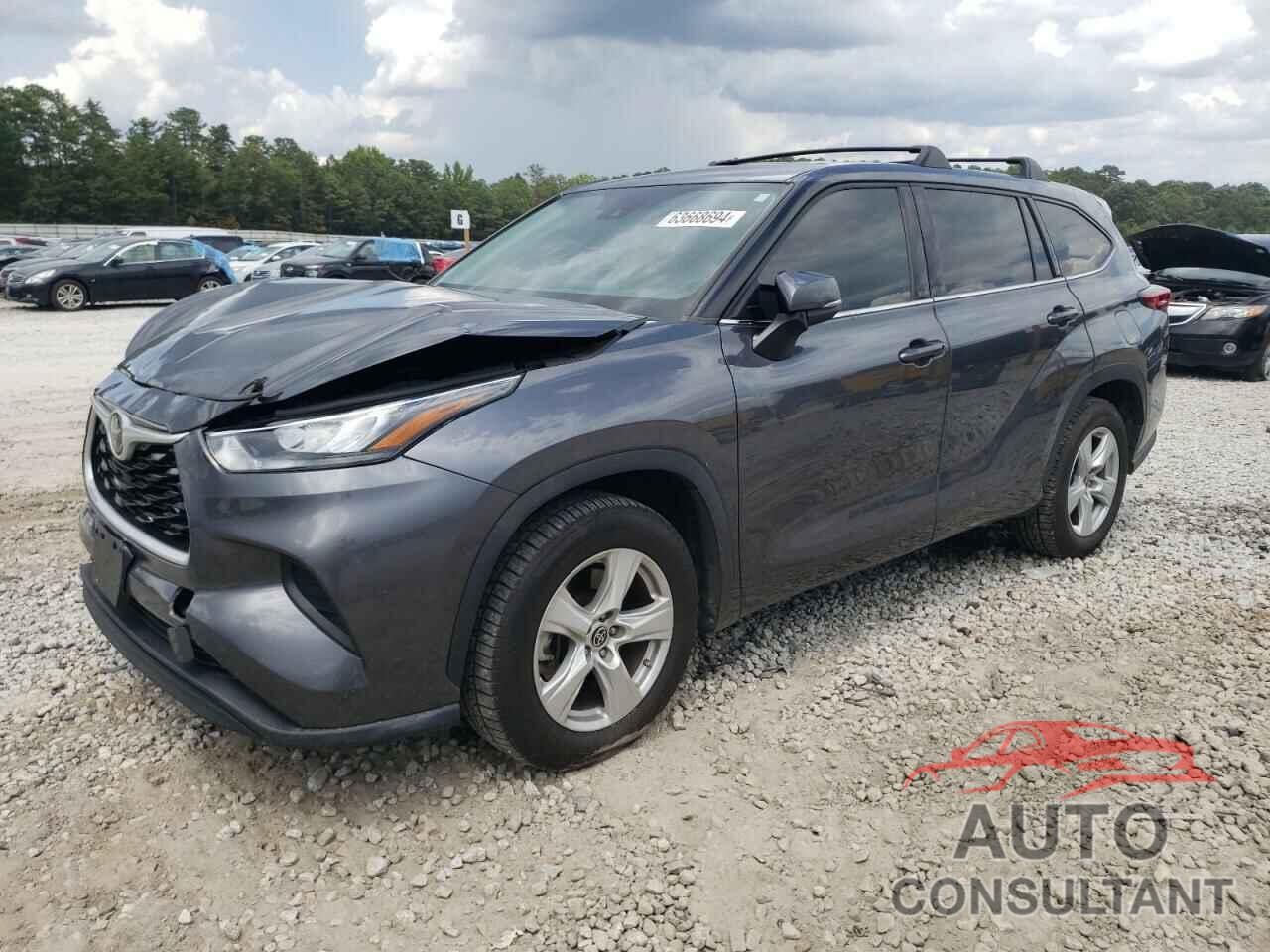 TOYOTA HIGHLANDER 2020 - 5TDCZRAH1LS004104