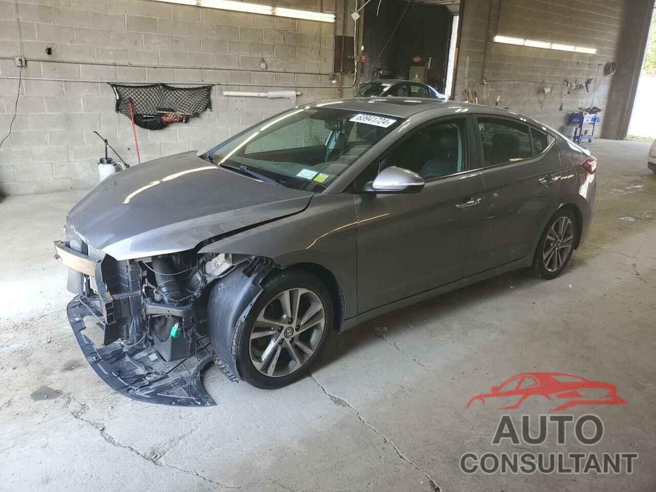 HYUNDAI ELANTRA 2017 - KMHD84LF8HU197954