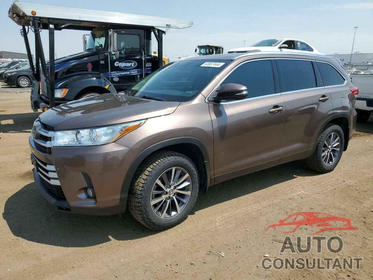 TOYOTA HIGHLANDER 2019 - 5TDJZRFH7KS921367