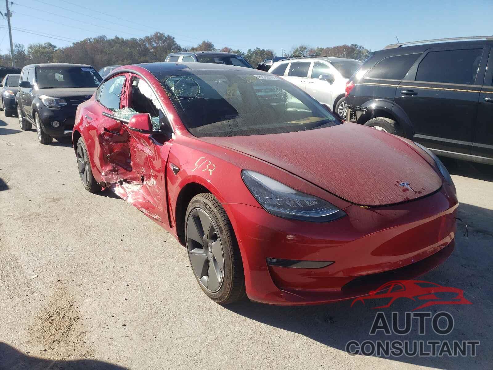 TESLA MODEL 3 2021 - 5YJ3E1EB4MF858917