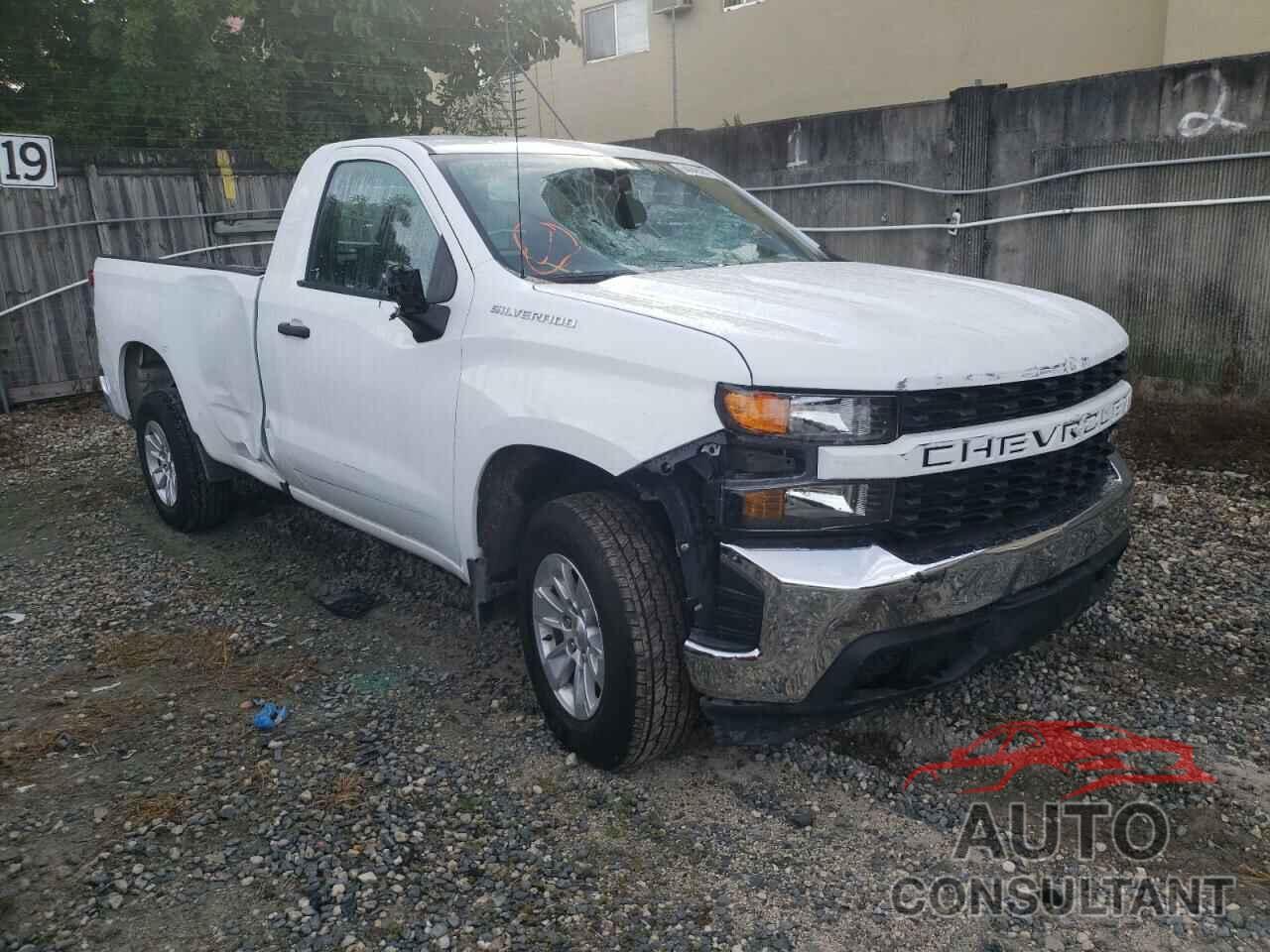CHEVROLET SILVERADO 2021 - 3GCNWAEF4MG323685