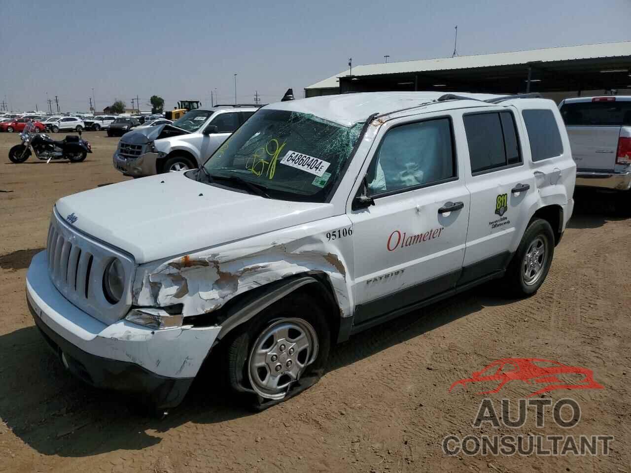 JEEP PATRIOT 2017 - 1C4NJRBB3HD155653