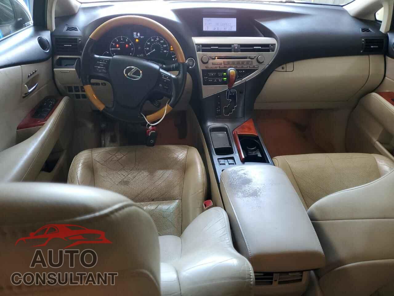 LEXUS RX350 2010 - 2T2BK1BA4AC037814