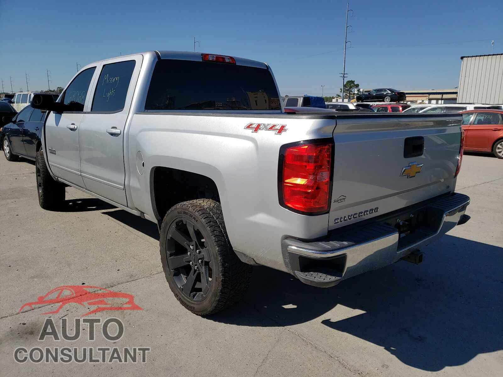 CHEVROLET SILVERADO 2017 - 3GCUKREC7HG490768