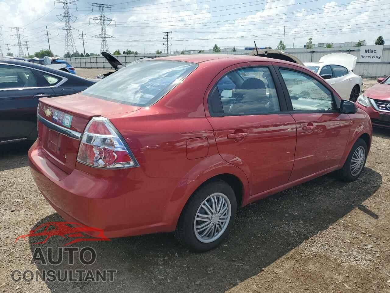 CHEVROLET AVEO 2011 - KL1TD5DE3BB244566