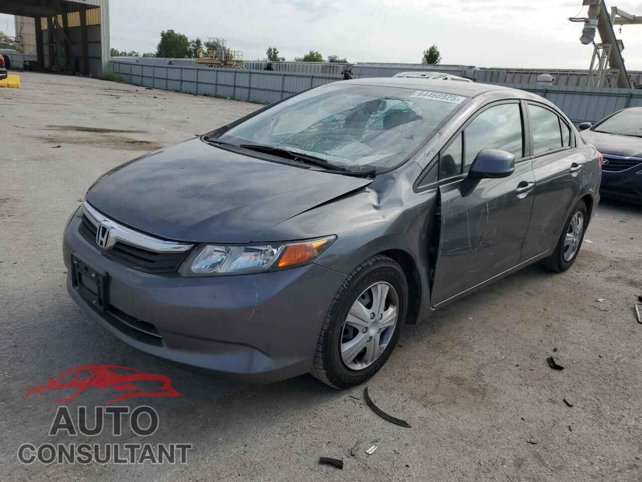 HONDA CIVIC 2012 - 19XFB2F59CE101617