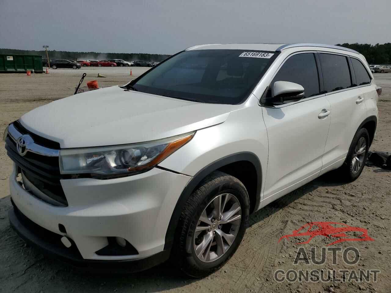 TOYOTA HIGHLANDER 2015 - 5TDKKRFH3FS045668