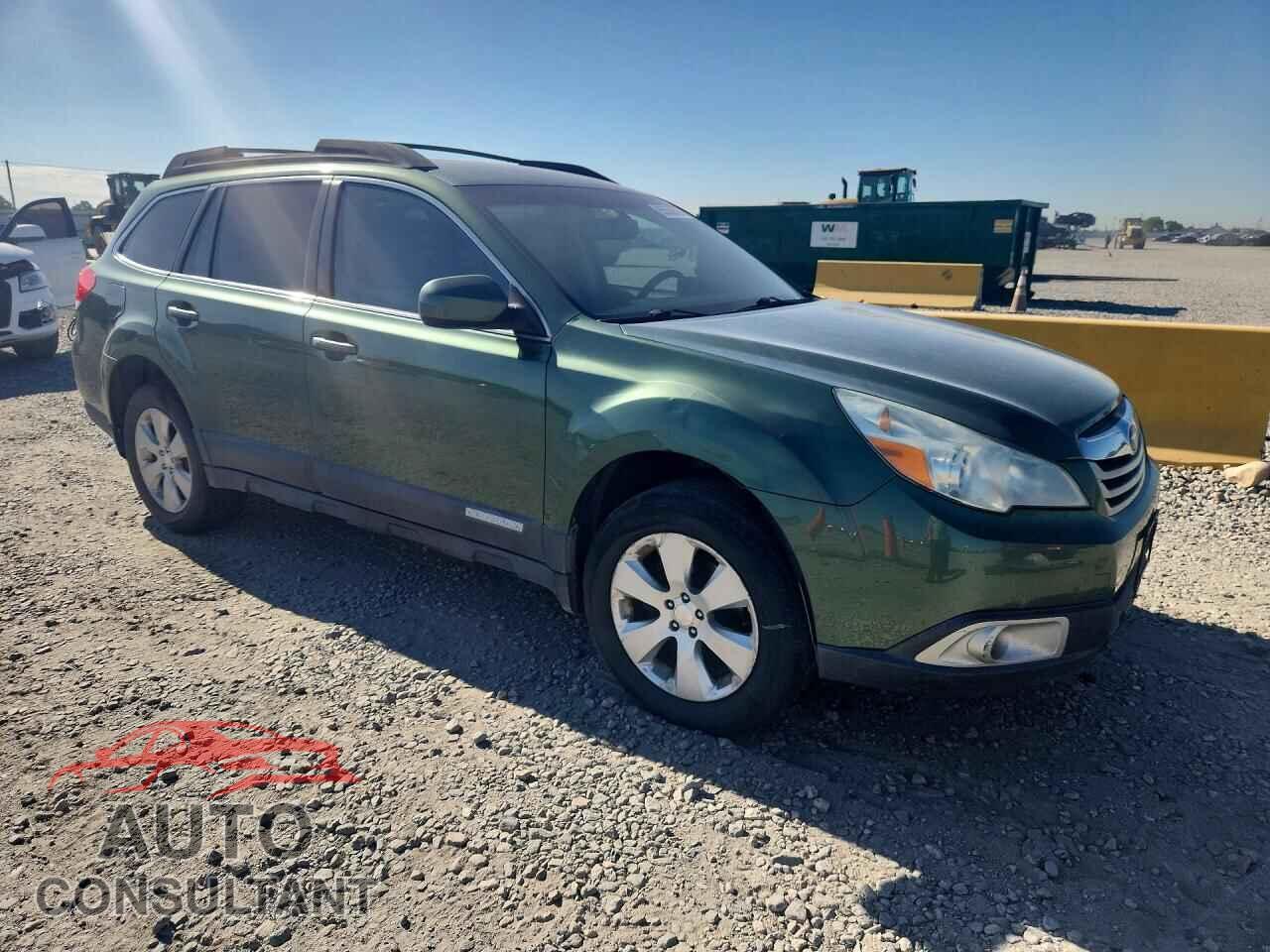 SUBARU OUTBACK 2012 - 4S4BRBCC3C3291723