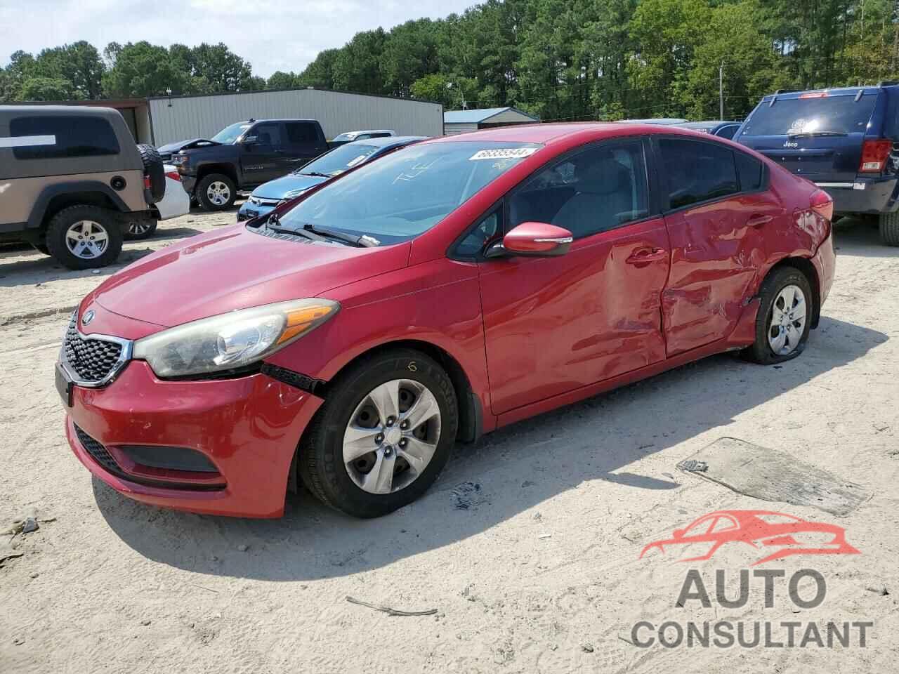 KIA FORTE 2016 - KNAFX4A60G5541558