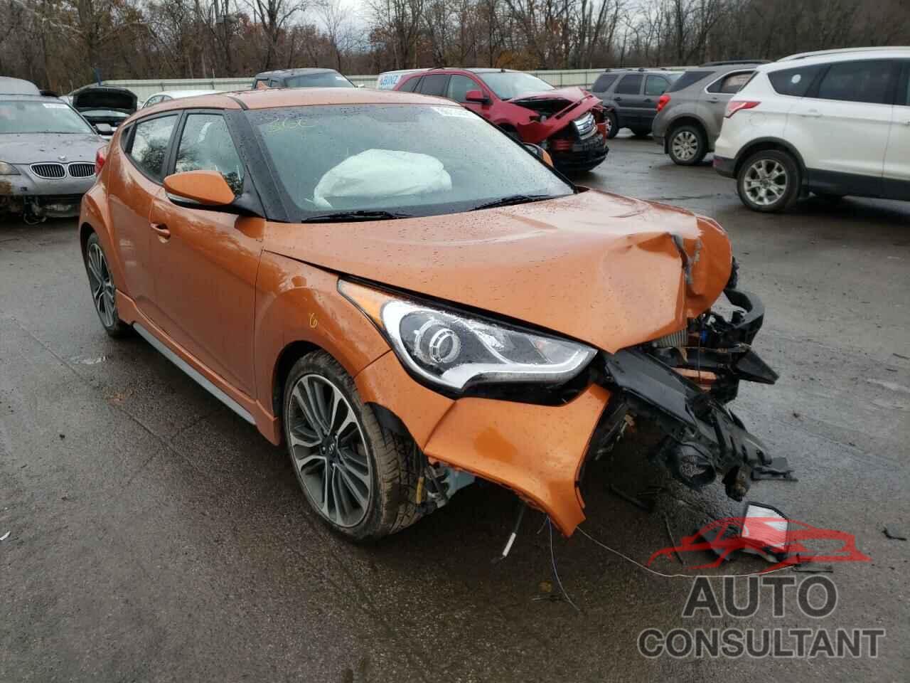 HYUNDAI VELOSTER 2016 - KMHTC6AE9GU264883