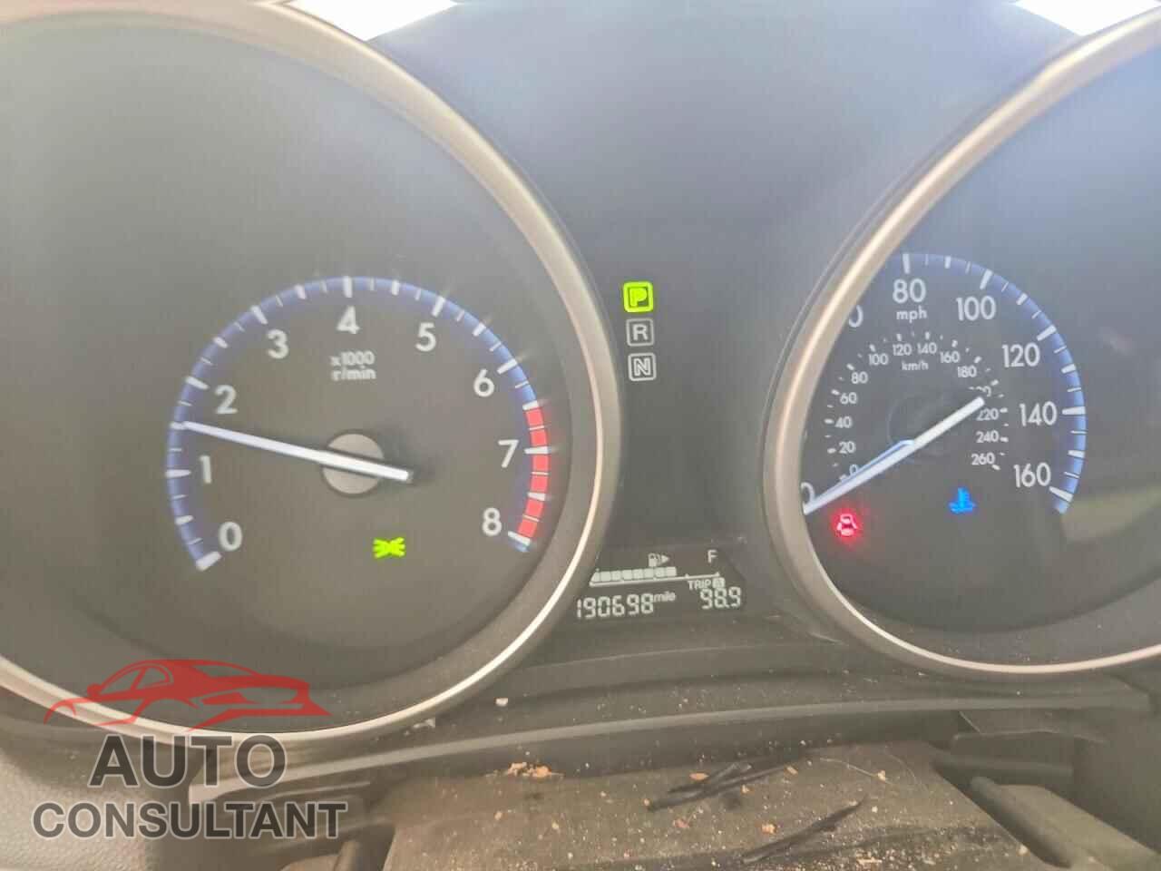 MAZDA 3 2012 - JM1BL1M7XC1552939