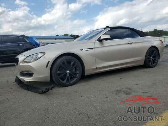 BMW 6 SERIES 2012 - WBALZ5C56CDX64596