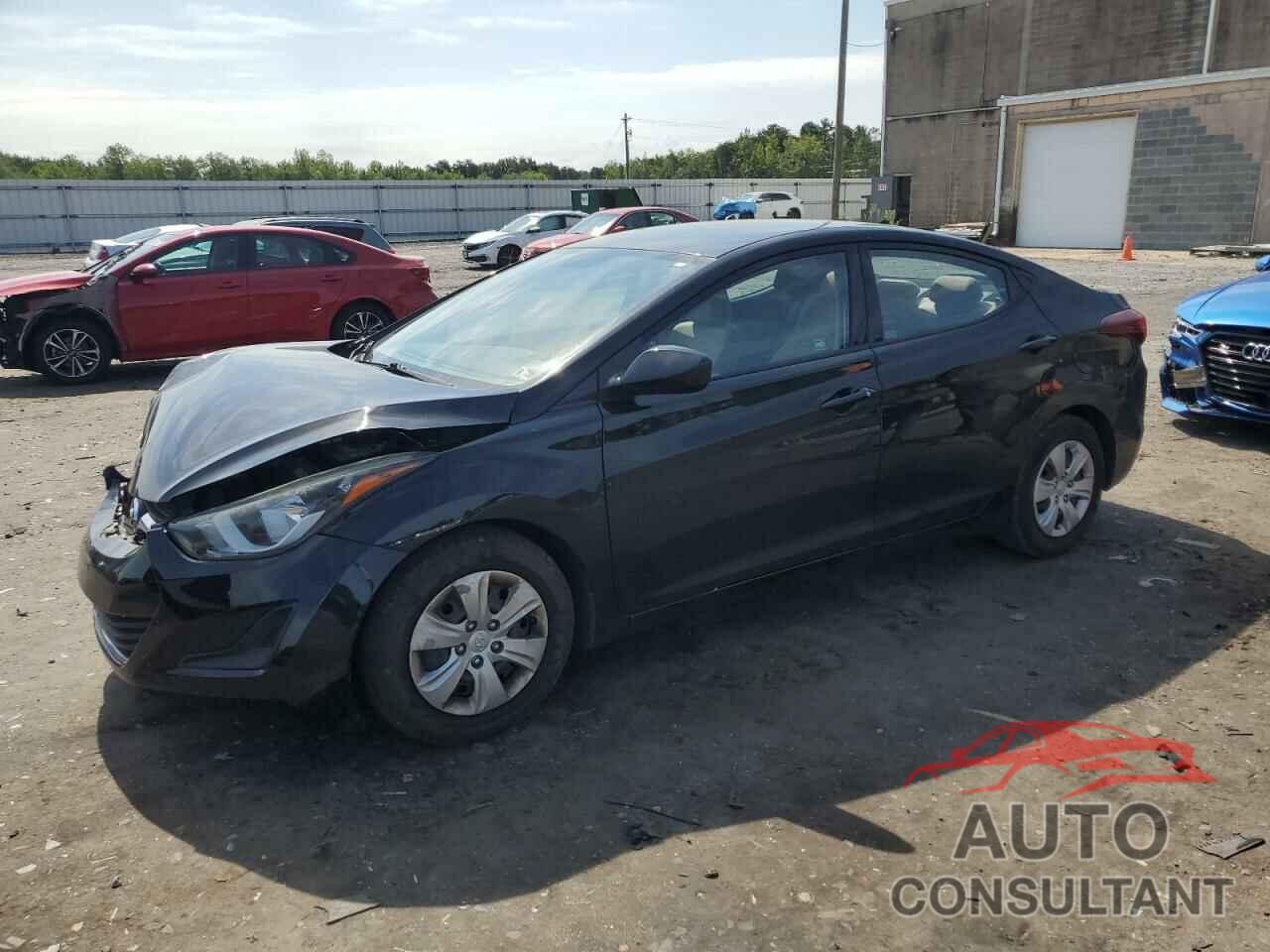 HYUNDAI ELANTRA 2016 - KMHDH4AE8GU487877