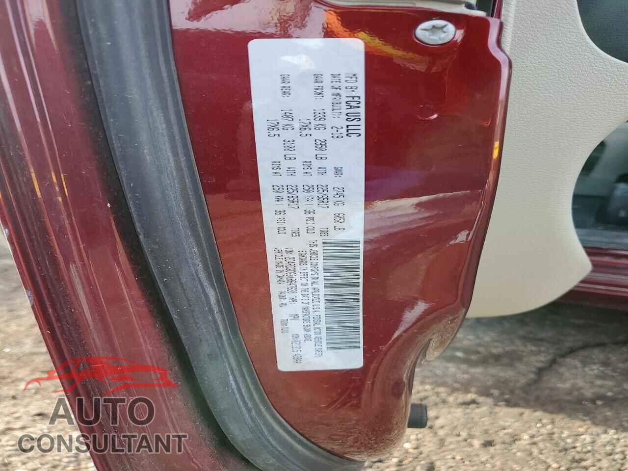 DODGE CARAVAN 2019 - 2C4RDGCG0KR647620