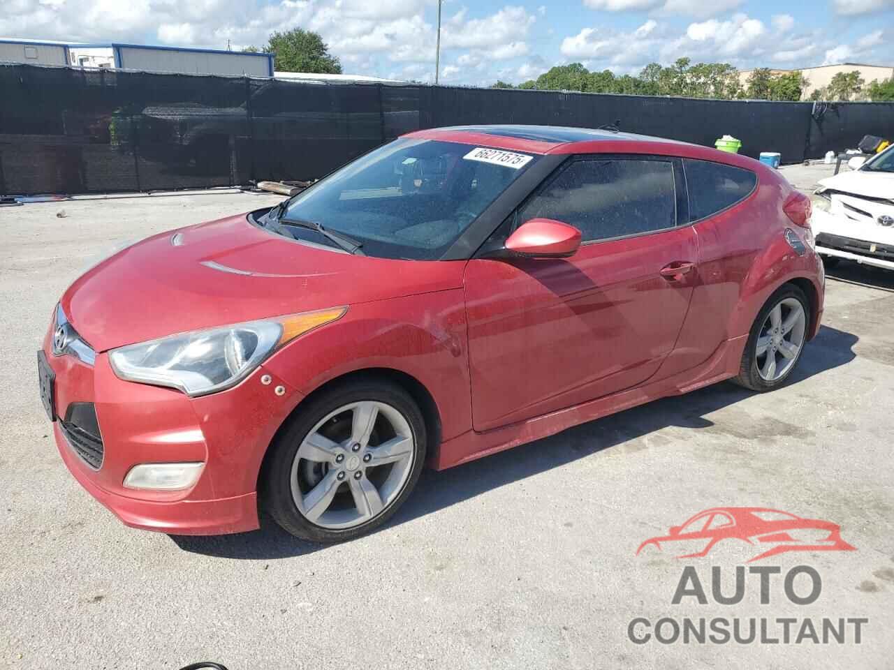 HYUNDAI VELOSTER 2014 - KMHTC6AD1EU198737