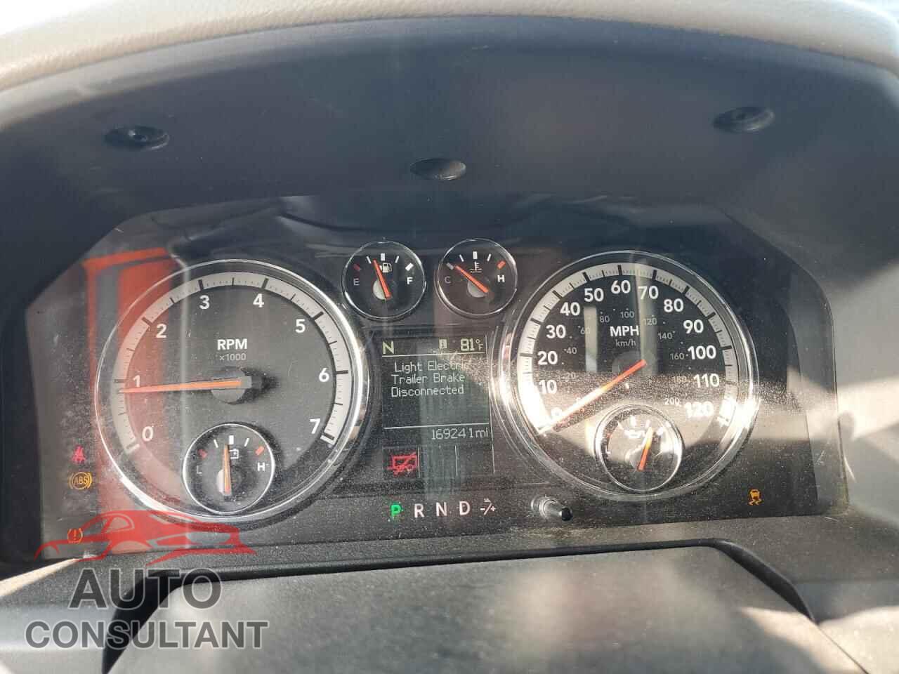DODGE RAM 1500 2012 - 1C6RD6GT9CS175491
