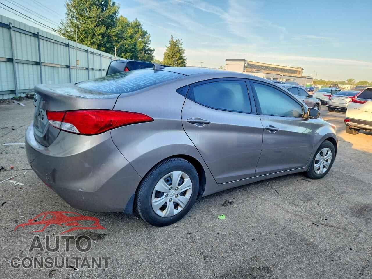 HYUNDAI ELANTRA 2012 - 5NPDH4AEXCH147509
