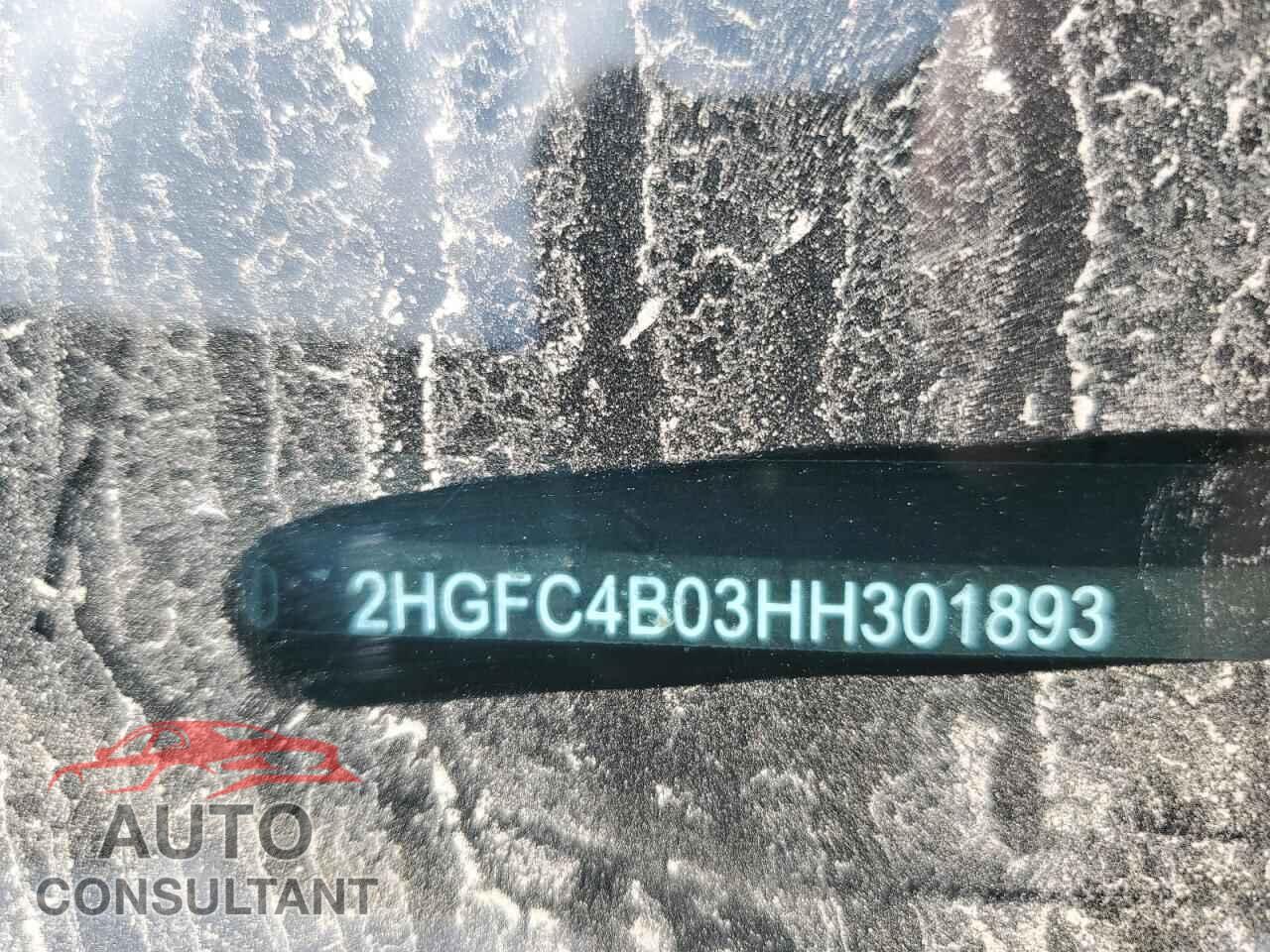 HONDA CIVIC 2017 - 2HGFC4B03HH301893