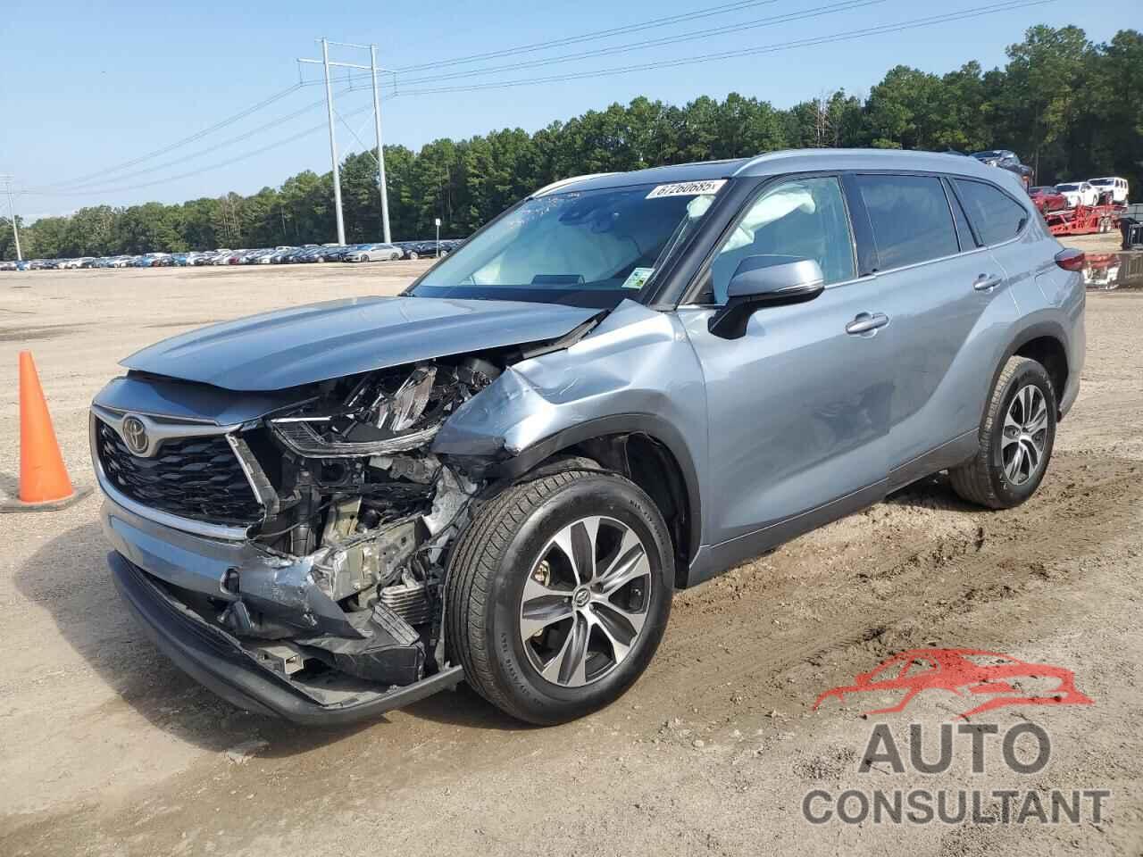 TOYOTA HIGHLANDER 2020 - 5TDGZRAH4LS017009