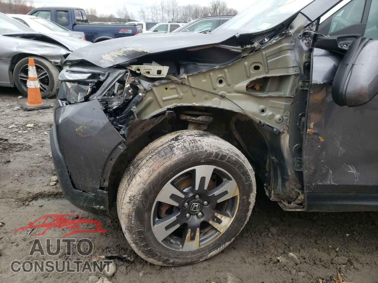 HONDA RIDGELINE 2017 - 5FPYK3F57HB038976