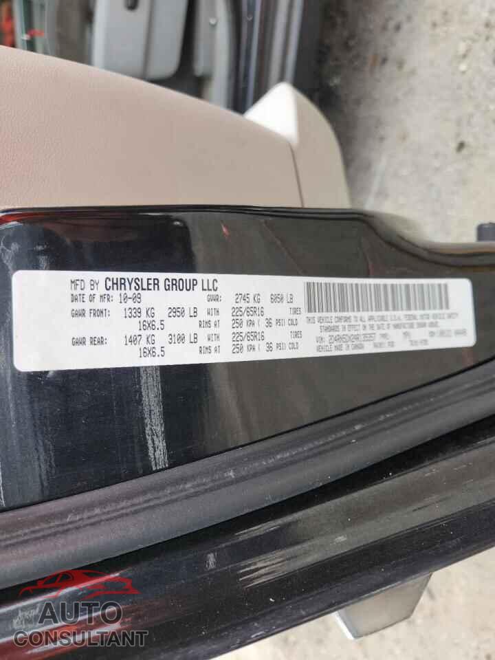 DODGE CARAVAN 2010 - 2D4RN5DX2AR135357