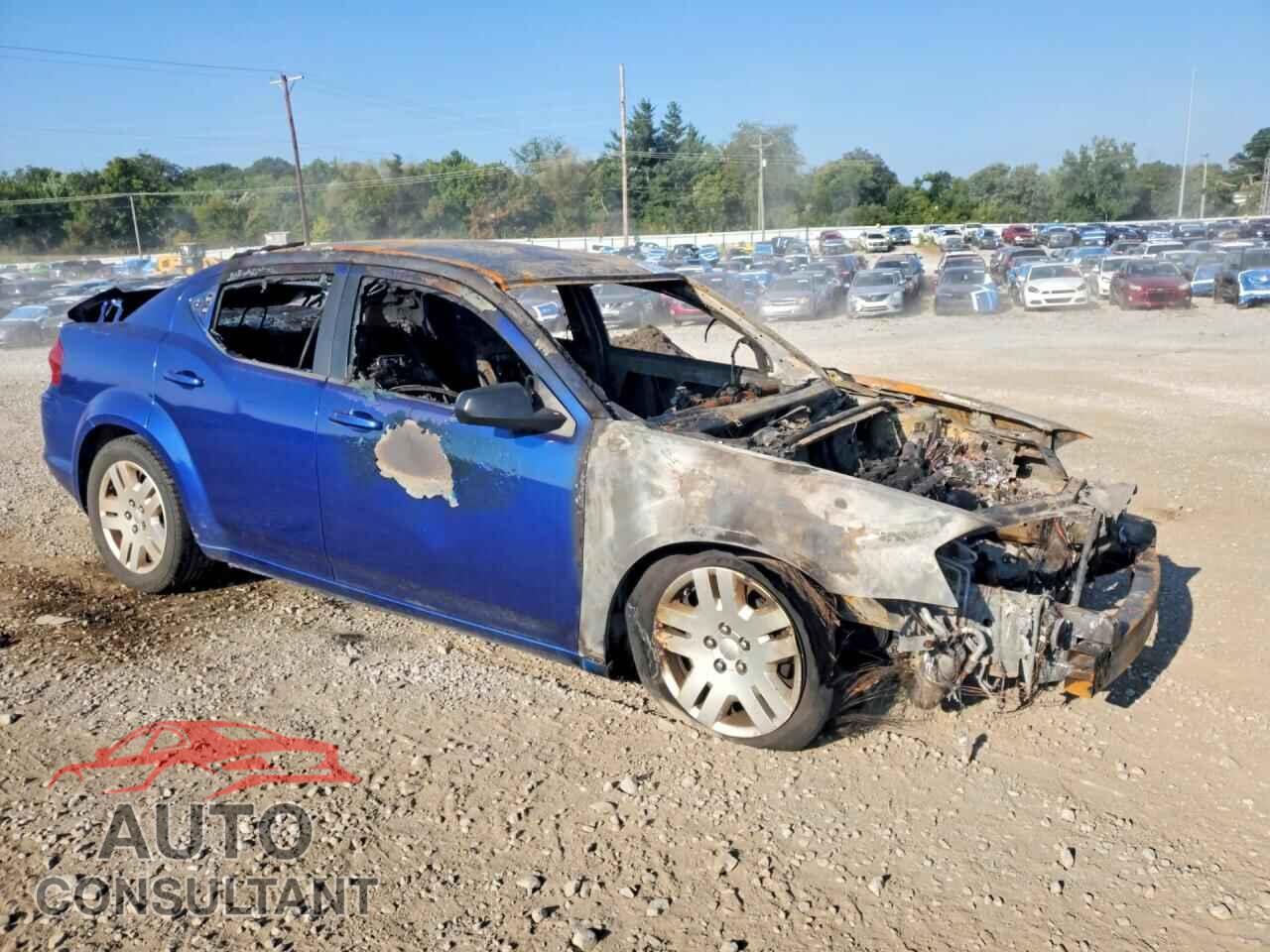 DODGE AVENGER 2013 - 1C3CDZAB6DN602744