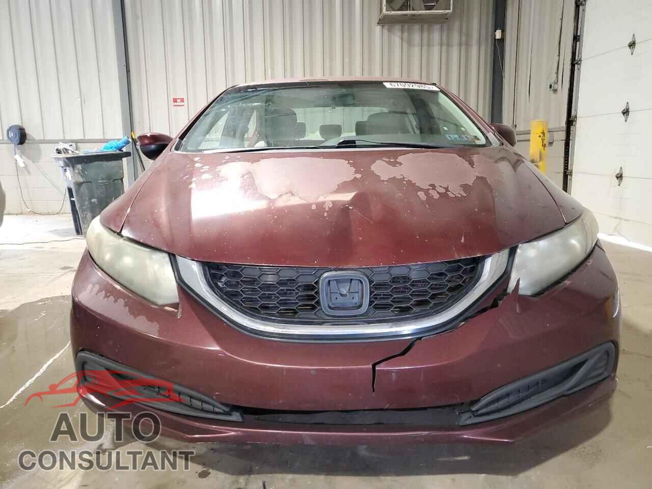 HONDA CIVIC 2013 - 19XFB2F52DE049491