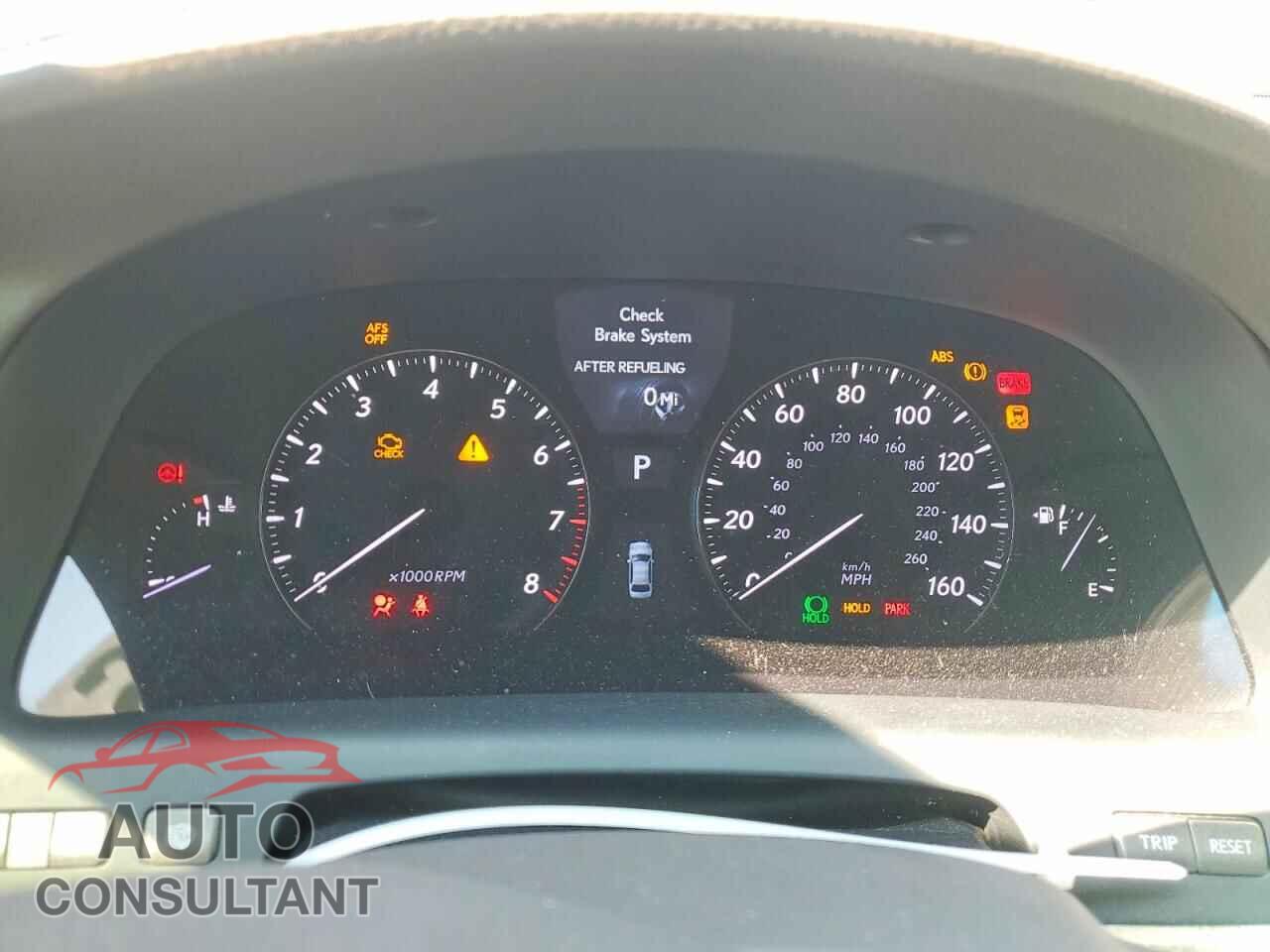 LEXUS LS460 2011 - JTHBL5EFXB5106227