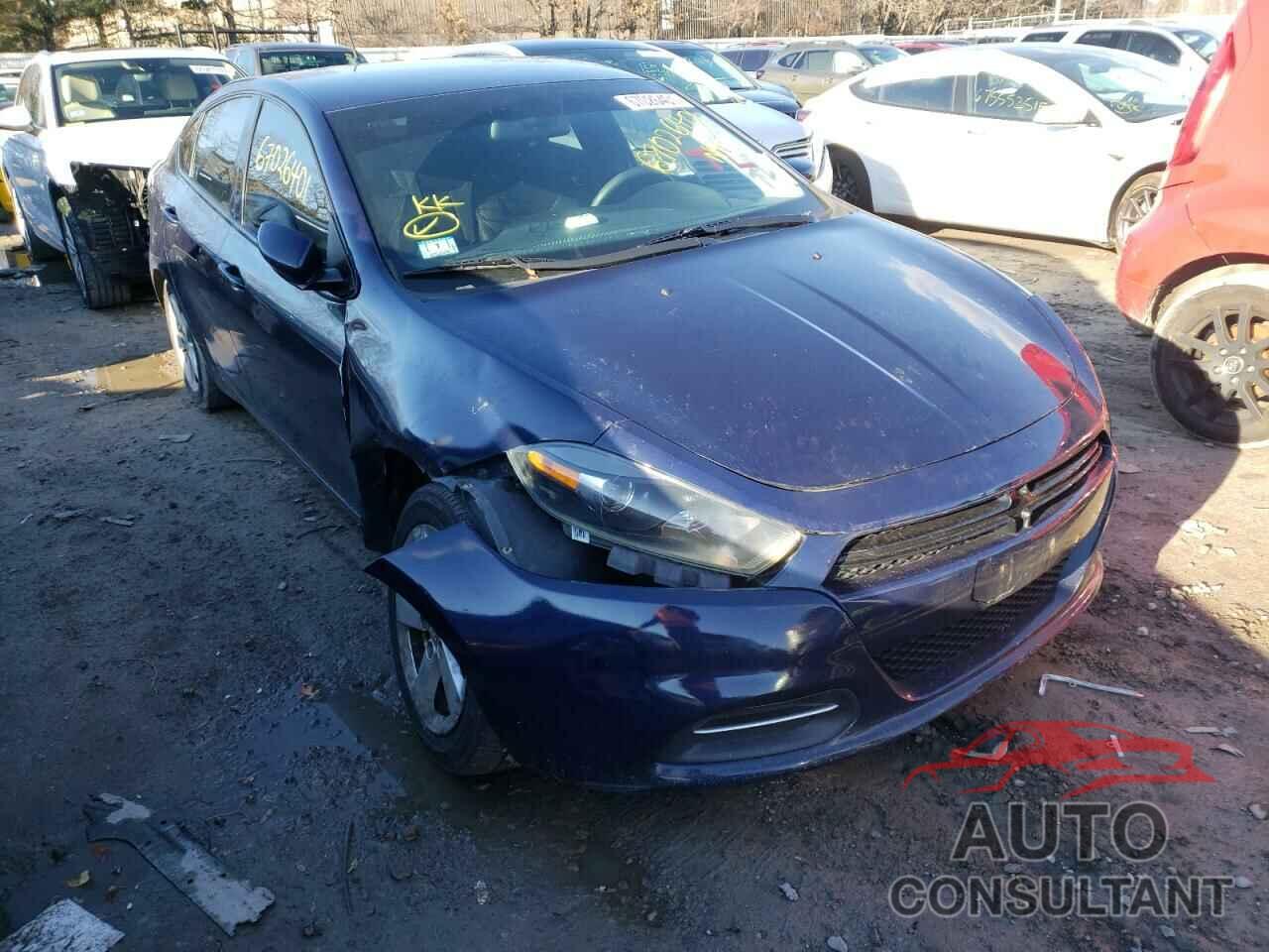 DODGE DART 2016 - 1C3CDFBB9GD577314