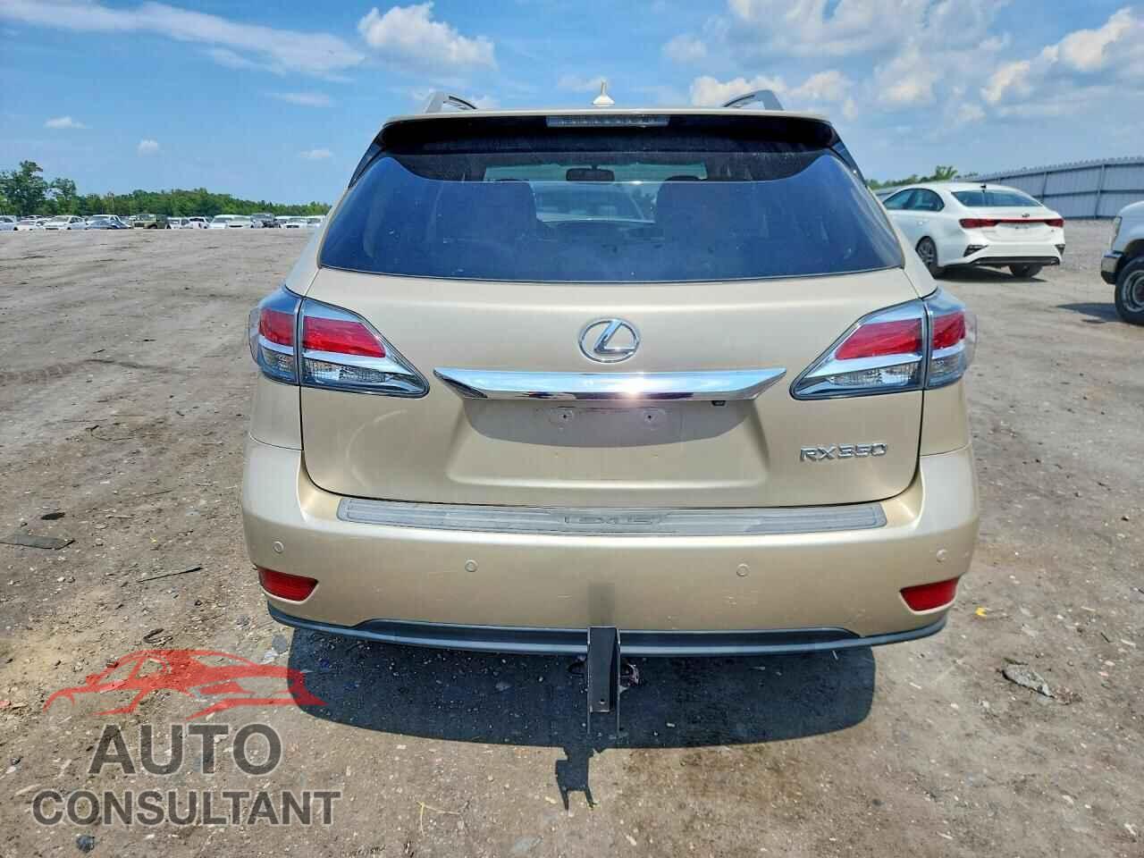 LEXUS RX350 2013 - 2T2BK1BA5DC183739