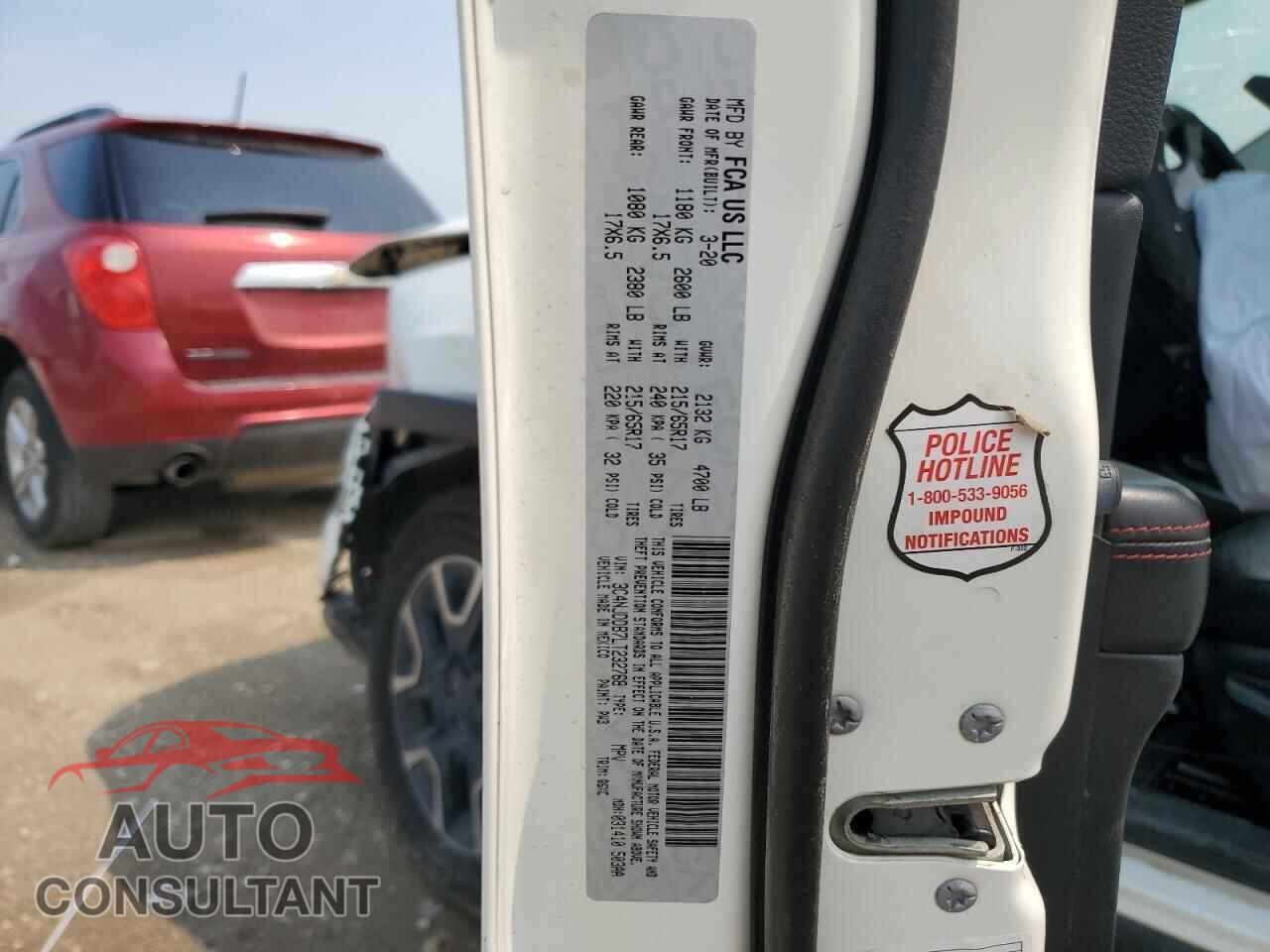 JEEP COMPASS 2020 - 3C4NJDDB7LT232768