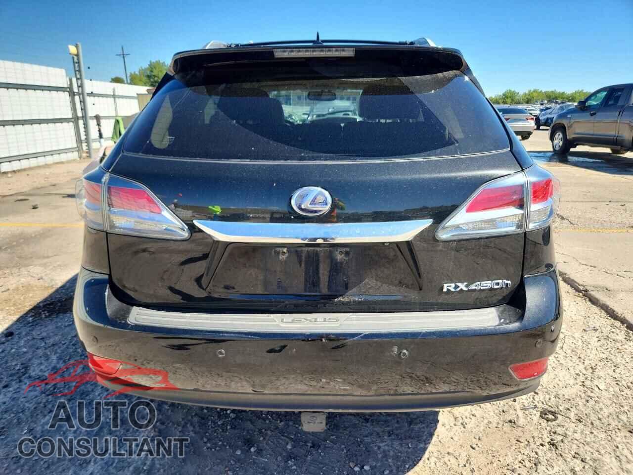 LEXUS RX450 2013 - JTJBC1BA2D2054807