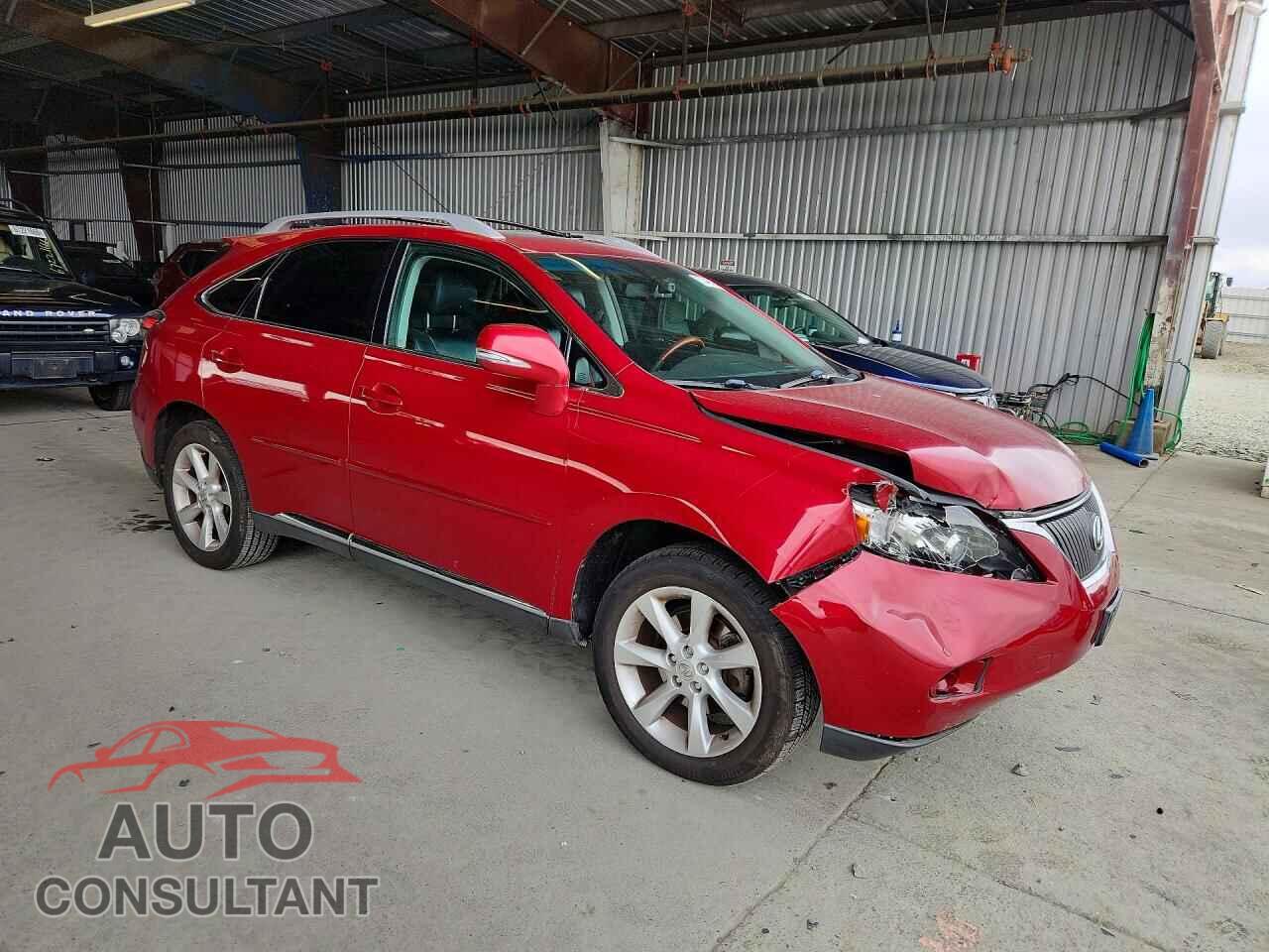 LEXUS RX350 2011 - 2T2BK1BA8BC114685